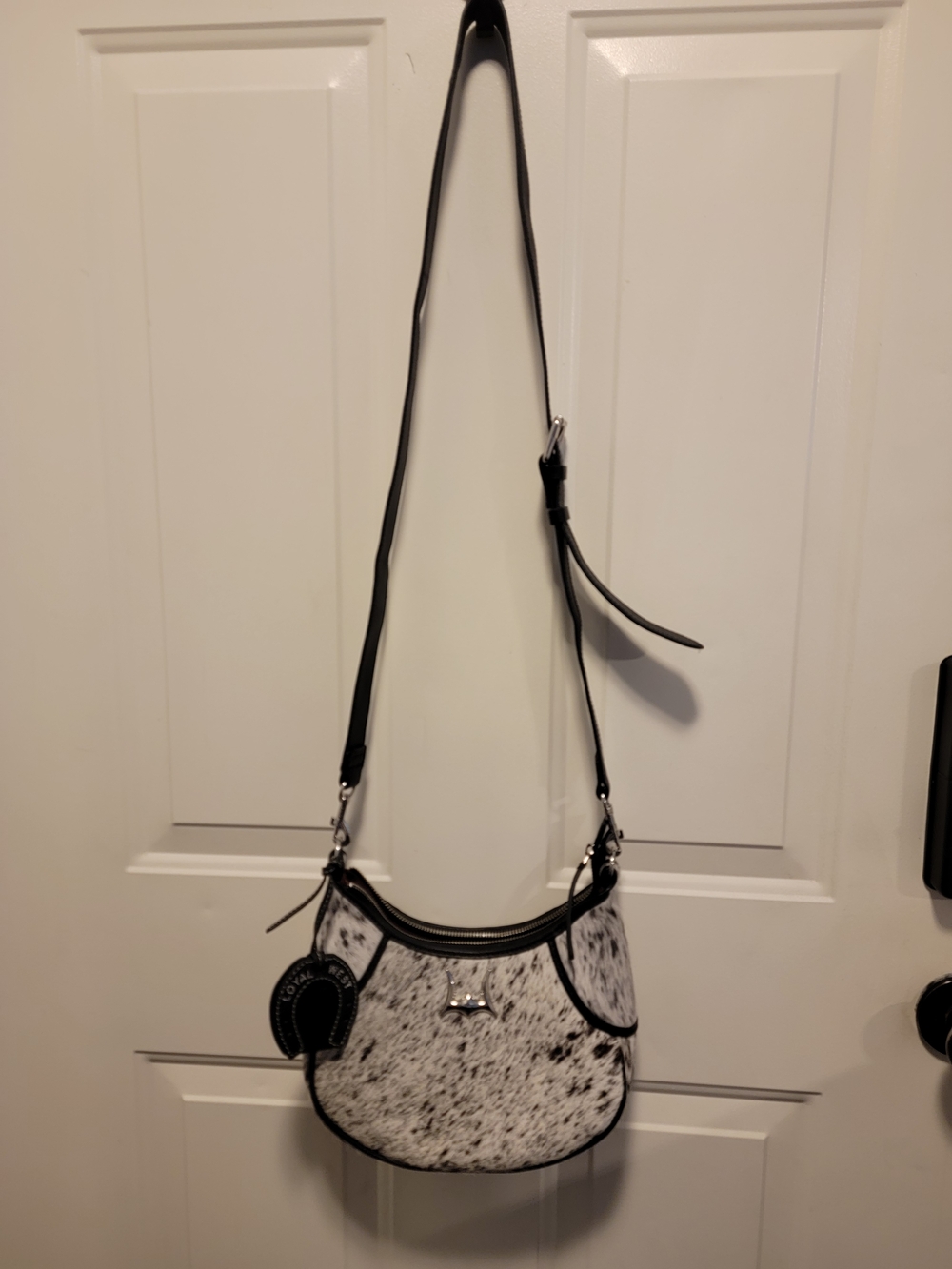 Loyal West Lueve Hairon Leather Bag